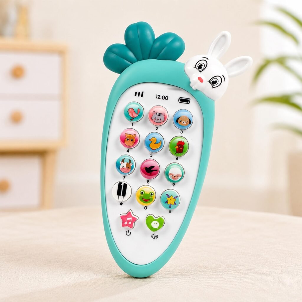 Baby Carrot & Bunny Musical Toy Phone