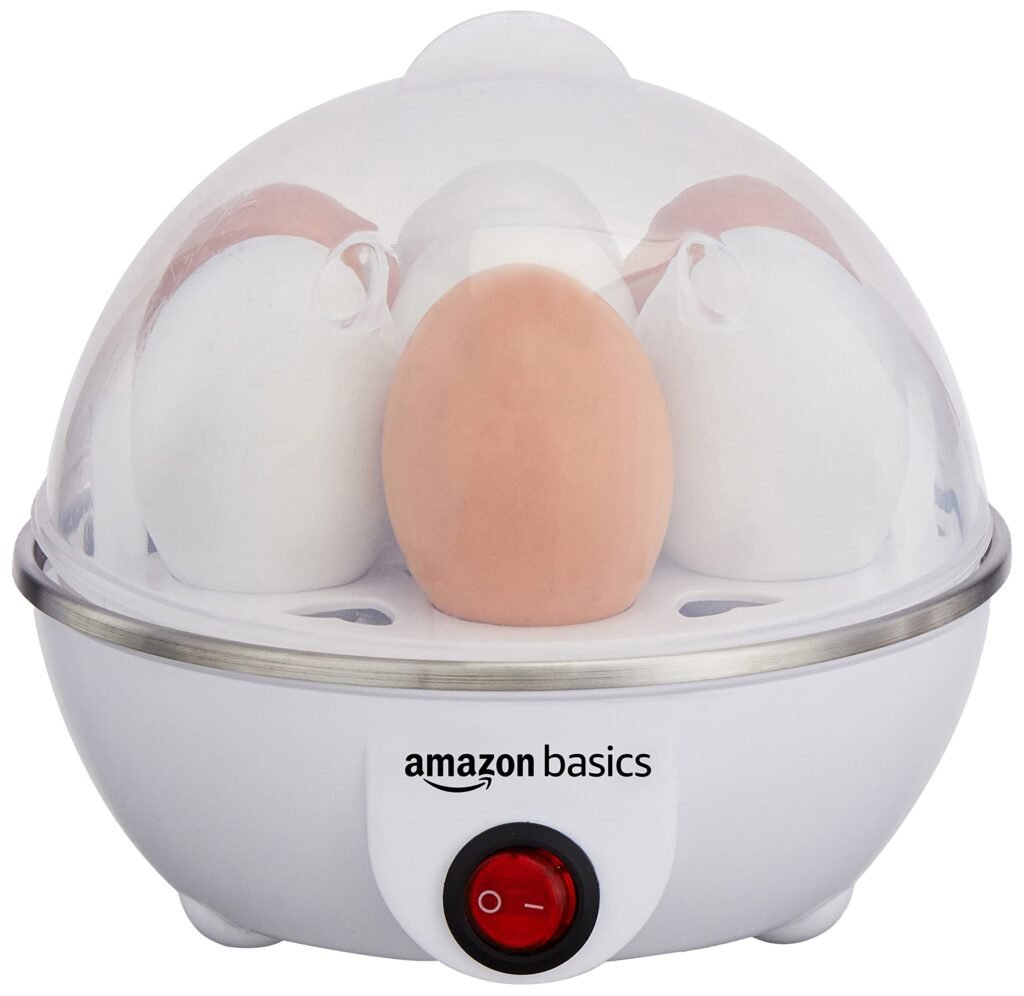 Amazon Basics 360W Electric 7-Egg Cooker & Boiler