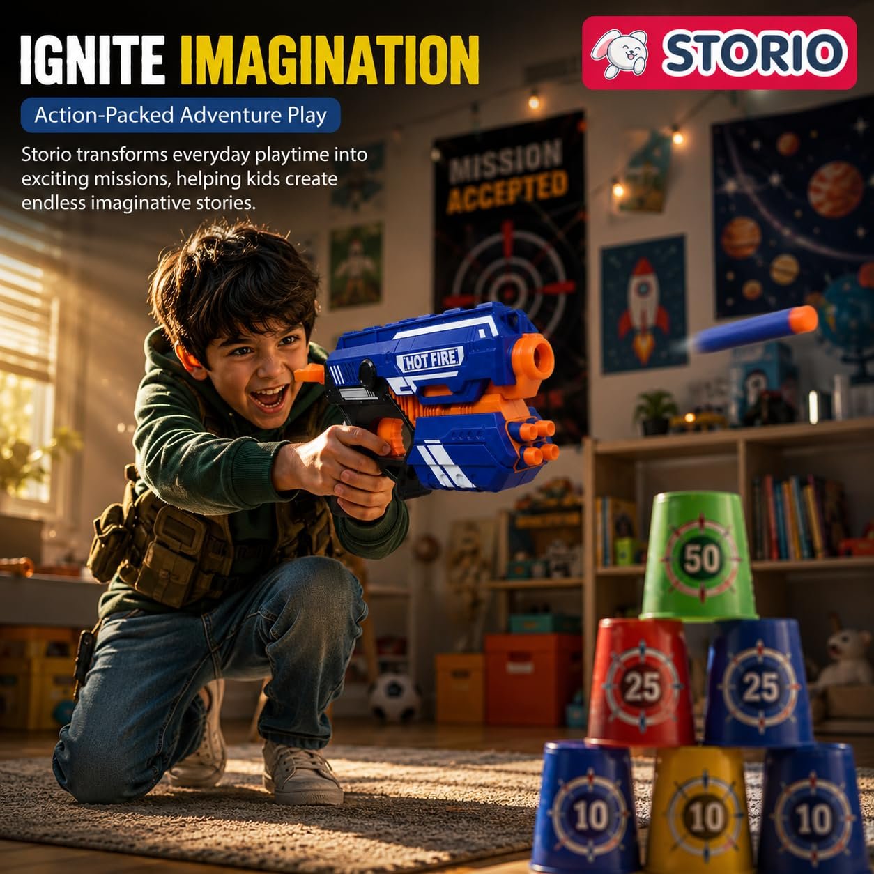 Blaze Storm Toy Gun - Image 2