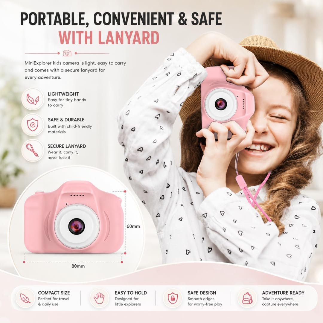 Child Camera Pink - Image 2