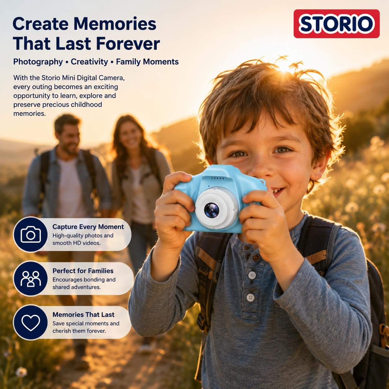 Child Camera Blue - Image 3