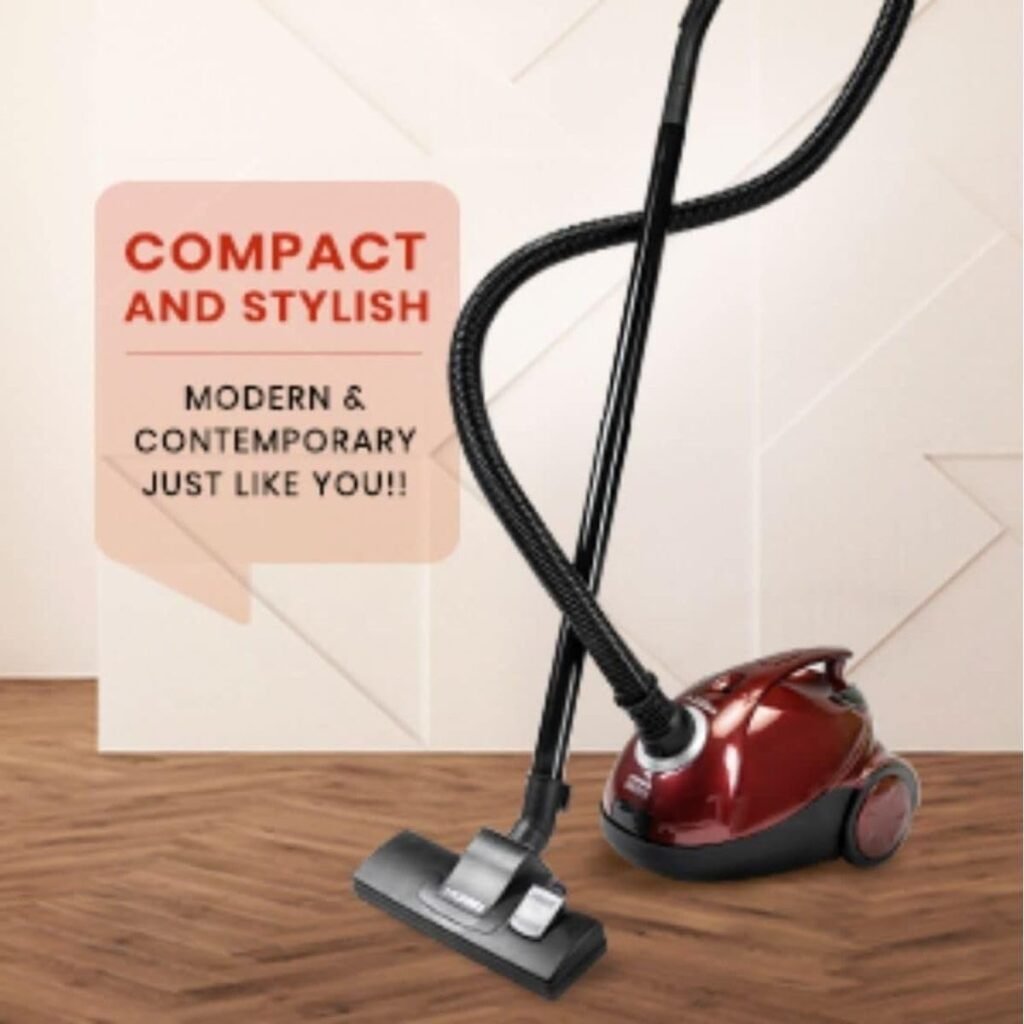 Eureka Forbes Trendy Zip / Quick Clean DX 1000W Canister Vacuum Cleaner