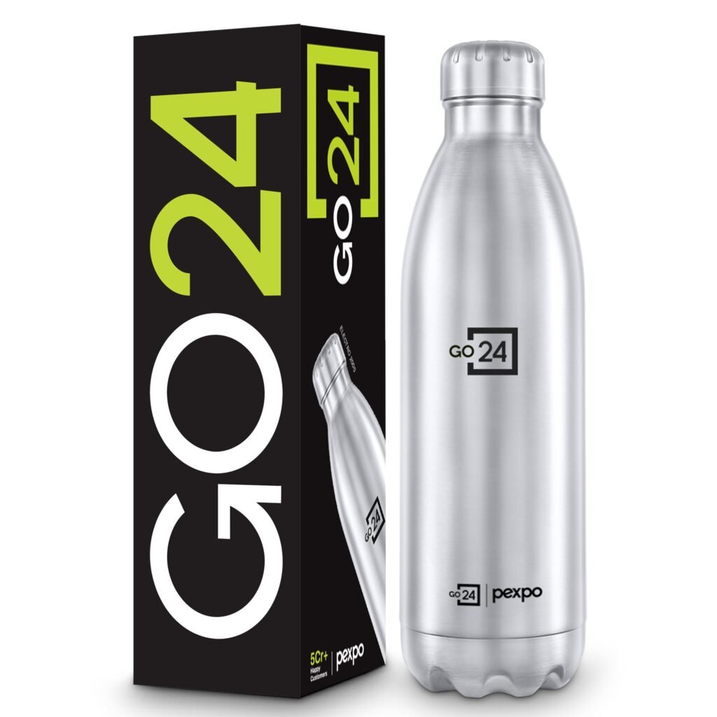 Pexpo GO24 Electro Stainless Steel Water Bottle