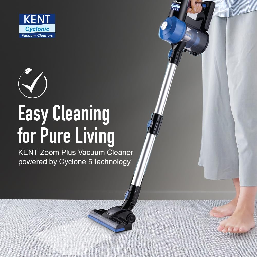 KENT Zoom Plus Cordless Vacuum Cleaner