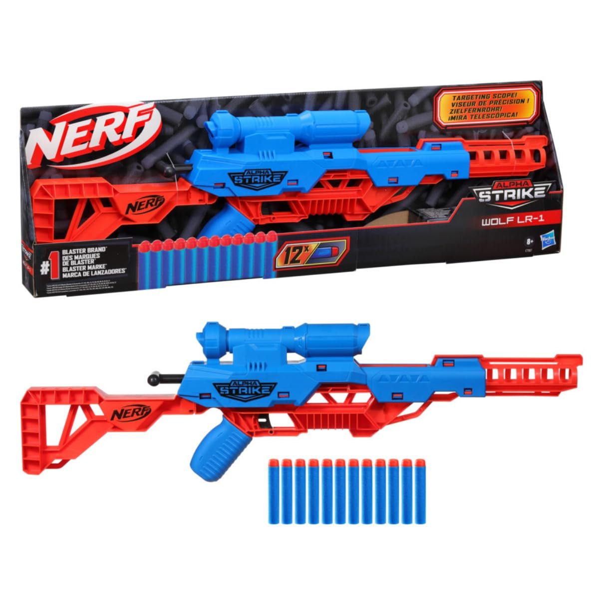 Nerf Alpha Strike Wolf LR-1 Toy Blaster - Image 3