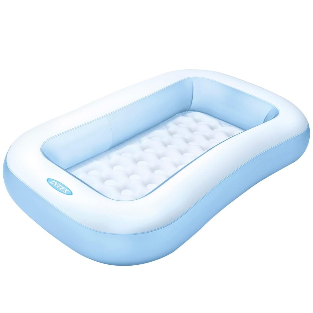 Intex Soft Side Rectangular Inflatable Kiddie Pool