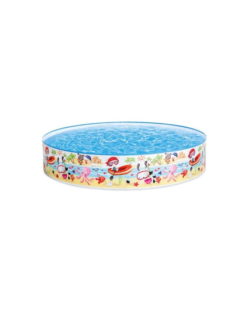 Intex Bestway Snapset Instant Hard Wall Paddling Pool