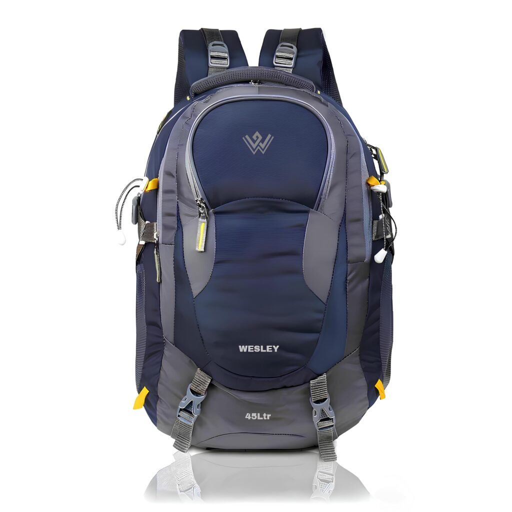 Wesley Spartan 45L Travel Rucksack & Hiking Laptop Backpack